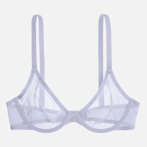 CUUP The Plunge - Mesh, Sky Bra 32F